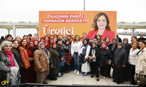 Toprağın bereketi kadının emeğiyle hayat buldu