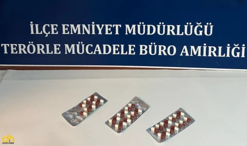 Üzerlerinde uyuşturucu ele geçirilen 2 kişiye gözaltı