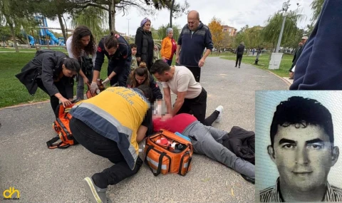 Yürüyüş yapmak için gittiği parkta, hayatını kaybetti