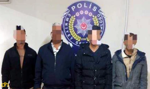 6 kaçak göçmen yakalandı, 5 organizatör tutuklandı