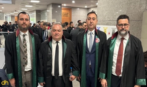 Baro Başkanı Gürcün, 2 davayı gözlemci olarak takip etti