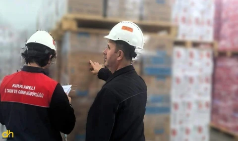 İhracatçı işletmelerde denetim yapıldı