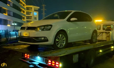 Uygulamadan kaçan otomobil sürücüsüne 11 bin 434 TL ceza