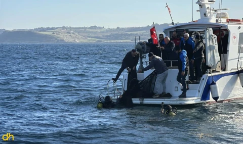 2.9 milyon m2 hayalet ağ temizliği yapıldı