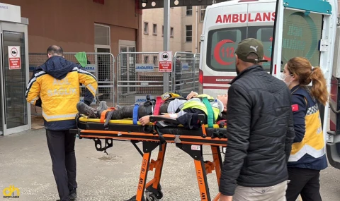 İş güvenliği uzmanı, fabrikadaki kazada yaralandı