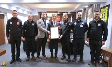 Kapaklı Arama Kurtarma Ekibi, AFAD Akreditasyon Sertifikası aldı