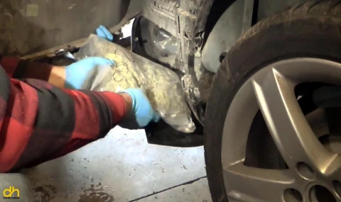 Kapıkule’de otomobilde 22 kilo esrar ele geçirildi