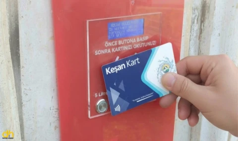 Kartlı sisteme geçecek olan hayır çeşmeleri burs için akacak