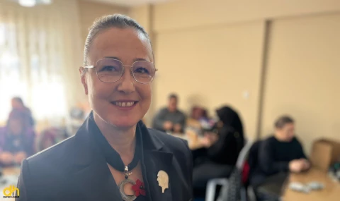 Muhtar, kadınlara üretim atölyesi kurdu, ek gelir kapısı açtı