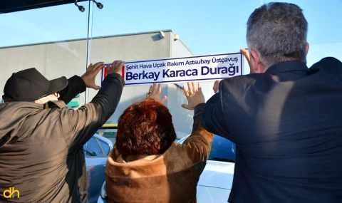 Şehit Berkay Karaca’nın ismi Lüleburgaz’da yaşatılıyor!