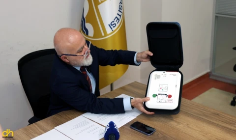 Trakya Üniversitesi’nde 11 noktaya OED cihazları yerleştirildi