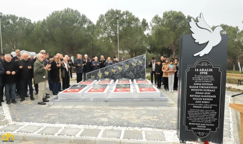 Yenilenen ‘Eğitim Şehitleri Anıtı’ törenle açıldı