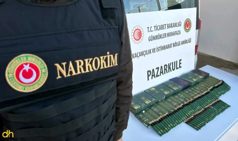 Likit esrar dolu kaçak elektronik sigaralar ele geçirildi