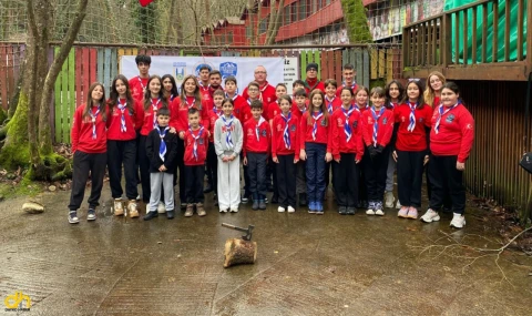 Lüleburgaz'ın izcileri kış kampında!