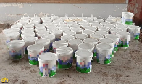 Son tüketim tarihi geçmiş, sahte etiketli 800 kilo tereyağı ele geçirildi