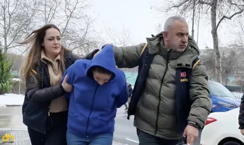 Teyzesini öldürüp, cesedini kolonya dökerek ateşe veren şüpheli ile eşi adliyede