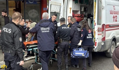 Elini kaptırdığı kıyma makinesiyle hastaneye götürüldü