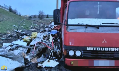 Kaçak döküme suçüstü ve 50 bin TL ceza