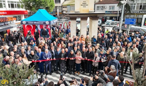 Saray Saat Kulesi törenle açıldı