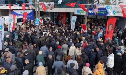 TEK Market'in ikinci şubesi Çerkezköy’de açıldı