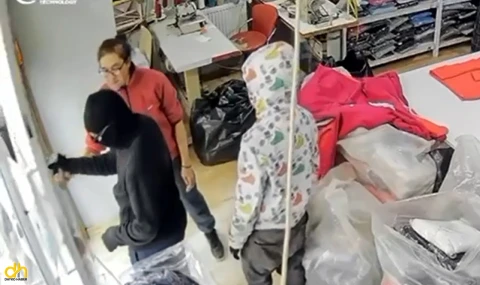 Terziyi soymaya kalkan şüpheliler sert kayaya çarptı