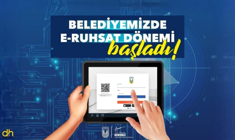 Lüleburgaz'da, E-Ruhsat dönemi başladı!