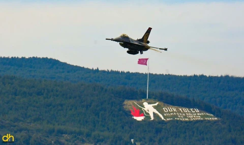 SOLOTÜRK Çanakkale semalarında