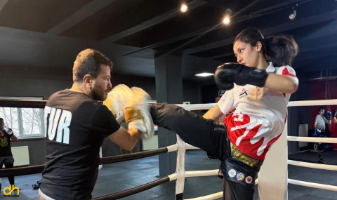 Millî muay thai sporcusu liseli Beyza’nın hedefi Avrupa ve dünya şampiyonluğu
