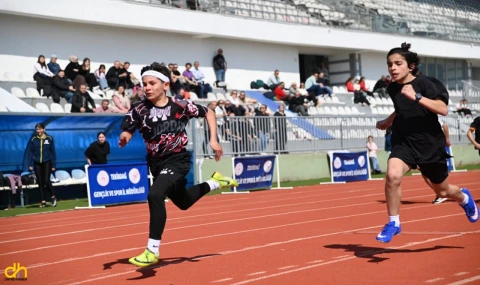 Tekirdağ’ın en hızlı atletleri belirlendi