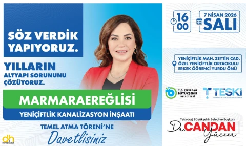 Yeniçiftlik Kanalizasyon Projesinin Temeli Atılıyor