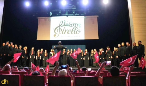 Çorlu’nun ilk Çoksesli Korosu “Sirello” büyüledi