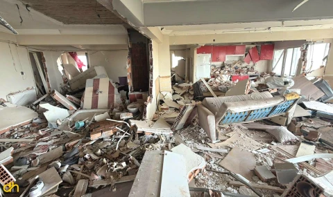2 kişinin öldüğü patlamada hasarın boyutu çok büyük