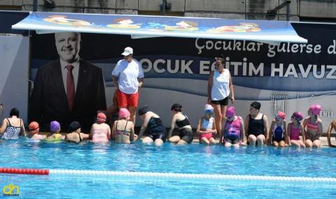 Havuzda yeni sezon başladı