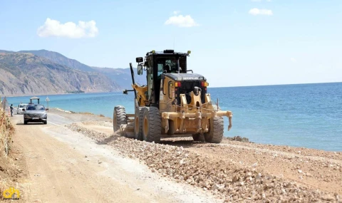 Uçmakdere-Şarköy yolu etap etap yenileniyor