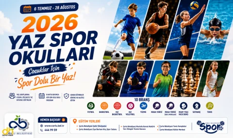 Yaz tatiline spor dolu program