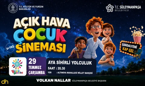 Yazlık sinema keyfi çocuklar için geliyor