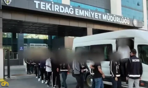 4 ilde organize suç yapılanması operasyonunda 8 kişi tutuklandı