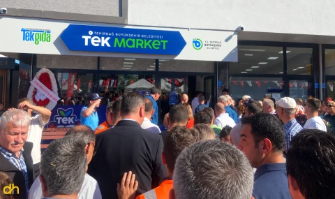 Çorlu’da 2 TEK Market hizmete girecek