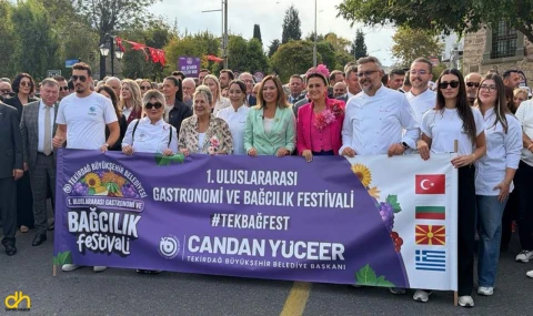 Uluslararası Gastronomi ve Bağcılık Festivali başladı