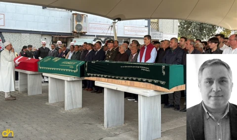 Girne'deki gemi kazasında yaşamını yitiren Orhan Bekret, toprağa verildi