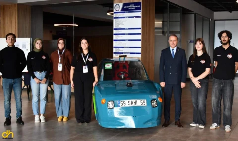 Üniversite öğrencileri otonom araç üretti